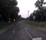route voiture surprise Mauvaise surprise sur une route vallonnée (Australie)