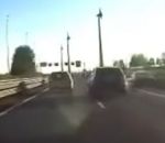 voiture police accident Course-poursuite entre la police et des voleurs (Pays-Bas)