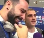 monde coupe Griezmann et Rami racontent leur journée avant la finale du Mondial