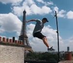 paris Parkour sur les toits de Paris (POV)