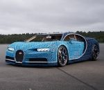 lego voiture Une Bugatti Chiron taille réelle en Lego
