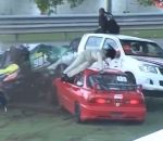course crash Accident de Valentina Tomasella au Grand Prix Toyota