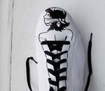 dessin femme chaussure Lacet bondage