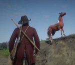 cheval chute Ne pas attraper un cheval sauvage dans « Red Dead Redemption 2 »