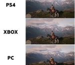 jeu-video Red Dead Redemption 2 : PS4 vs Xbox vs PC