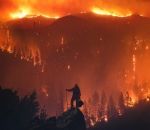 feu incendie Le vrai super-héros californien