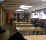 manifestation magasin L'Apple Store de Bordeaux pillé par des casseurs #giletjaune