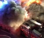 incendie pompier Des pompiers victimes d’une explosion de fumées