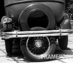 roue voiture Aide au stationnement dans les années 30