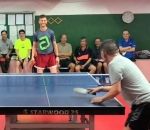ping-pong effet Coups liftés en tennis de table