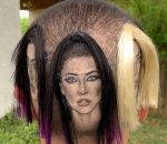 portrait kardashian Coiffure 3D Kardashian 