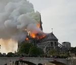feu Incendie à la cathédrale Notre-Dame de Paris