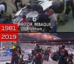 f1 arret Arrêts au stand en F1 : 1981 vs 2019