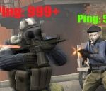 jeu-video counter-strike latence Quand un joueur adverse a un gros Ping