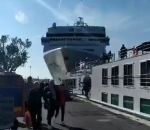 bateau percuter Le navire de croisière MSC Opera rate son accostage