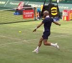 balle tennis paire Tsonga et Paire font un football-tennis (Halle 2019)
