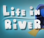 animation poisson Life in river