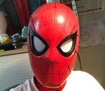 yeux lentille mecanique Masque de Spider-Man avec lentilles mécaniques