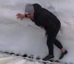 sauter Sauter dans la neige (Fail)