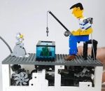 lego 10 scènes mécaniquement animées en LEGO