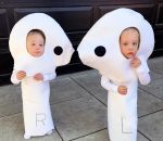 enfant costume Costume AirPods pour Halloween