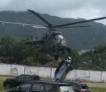 atterrissage helicoptere Un hélicoptère percute des voitures à l’atterrissage
