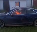 feu incendie Feu de voiture