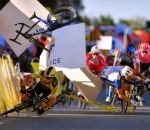 cyclisme chute Violente chute lors du Tour de Pologne 2020
