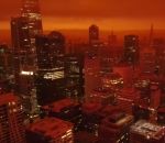 runner orange Blade Runner : San Francisco (Incendies)