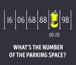 reflexion jeu Numéro de la place de parking (Jeu)