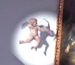 ange Cupidon s’échappe d’un tableau de Rubens