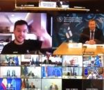 ministre journaliste europeenne Un journaliste s'introduit dans une vidéoconférence de l'Union européenne
