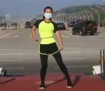 aerobic danse Séance d’aérobic en plein coup d’État (Birmanie)