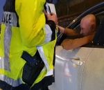 police automobiliste Automobiliste verbalisé dans les bouchons pendant le couvre-feu (Paris)