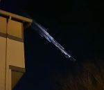 spacex fusee Des débris d'une fusée SpaceX illuminent le ciel 