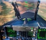 simulateur Simulateur d'avion en réalité virtuelle
