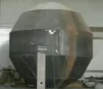 explosion eau Fabrication d'une sphère en acier
