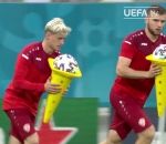 cone macedoine L'entraînement insolite de la Macédoine du Nord (Euro 2021)