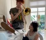 trombone Un fils, sa maman et un trombone