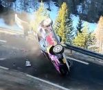 crash rallye Sortie de route d'Adrien Fourmaux au Monte-Carlo 2022