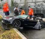 accident chance Black Lotus Exige vs Lampadaire
