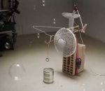 ingenieux Machine à bulles avec un ventilateur
