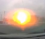 bombardement Un automobiliste sous les bombes à Kharkiv (Ukraine)