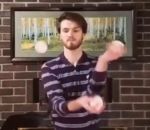 jongleur jongle Jongle rapide à 3 balles