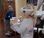 enfant fail masque Donner un coup de poing en réalité virtuelle