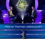 question tele « Qui veut gagner des millions ? » en Finlande