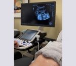 echographie enceinte Une étudiante en médecine fait une surprise à sa classe