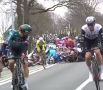 cycliste velo Chute massive sur le Tour des Flandres