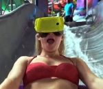 realite masque Toboggan à eau et Réalité Virtuelle