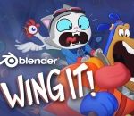 animation blender WING IT!  (Blender Studio)